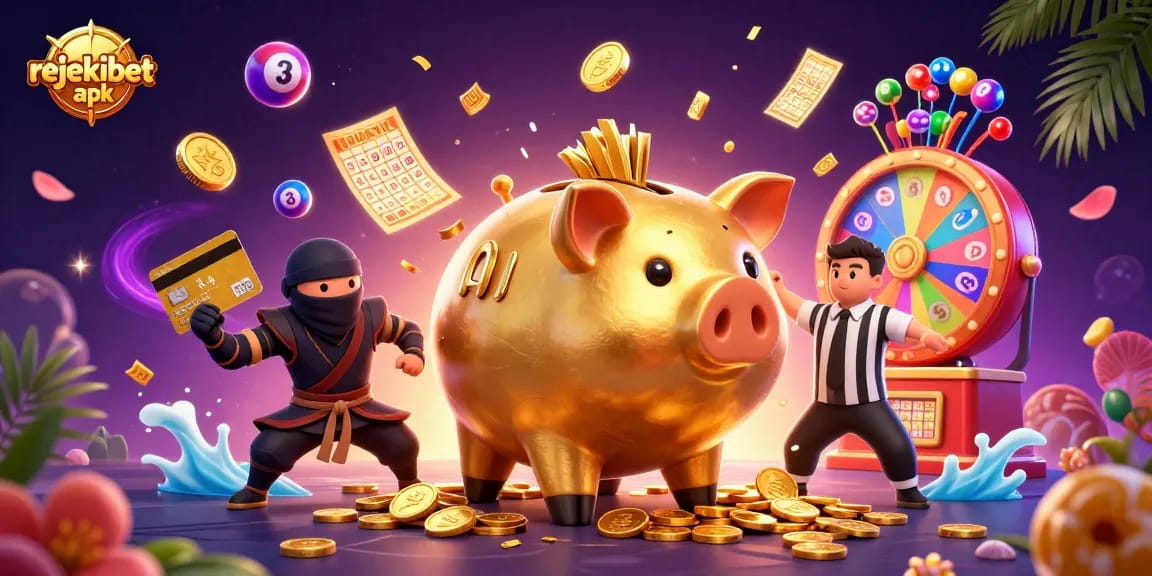 Win big with the rejekibet apk as you enjoy vibrant casino gaming elements in a dynamic 3D scene.