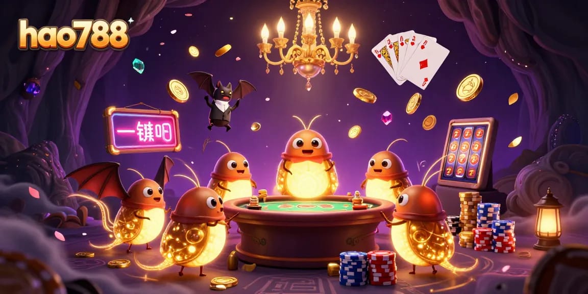 HAO788 menampilkan casino dengan cahaya glowworm berbioluminescent dan dealer kelelawar untuk pengalaman bermain yang mengasyikkan.