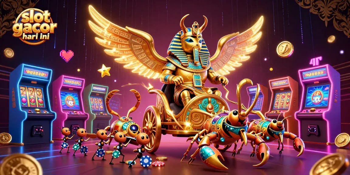 Activate winning strategies with slot gacor hari ini as vibrant characters conquer the gambling scene.