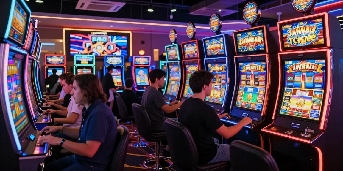 Pengalaman bermain di vegas123 dengan mesin slot yang menawan dan pemain yang antusias.