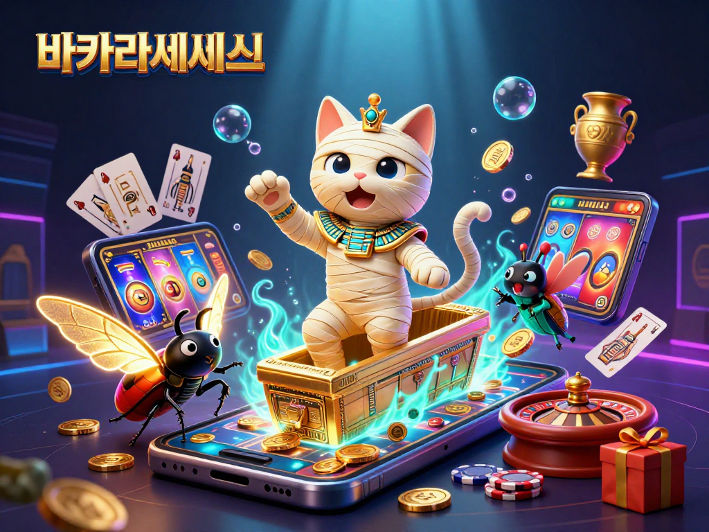 바카라사이트에서 고대 이집트 테마의 카지노 환경을 경험하는 신비한 만남