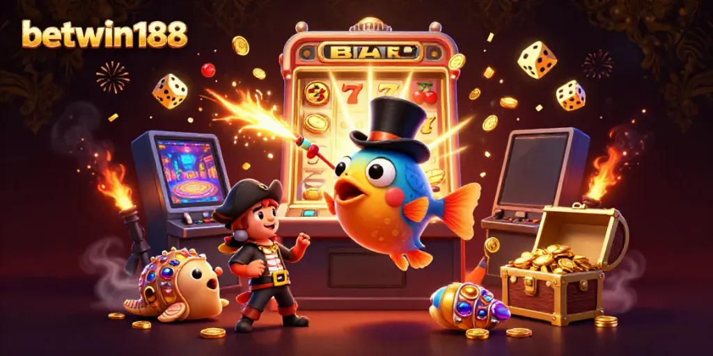 Menangkan jackpot di betwin188 dengan tampilan permainan menarik dan gemerlap koin emas.