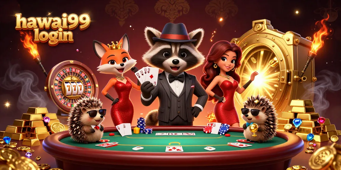 Experience the excitement of hawai99 login with vibrant poker and slot action!