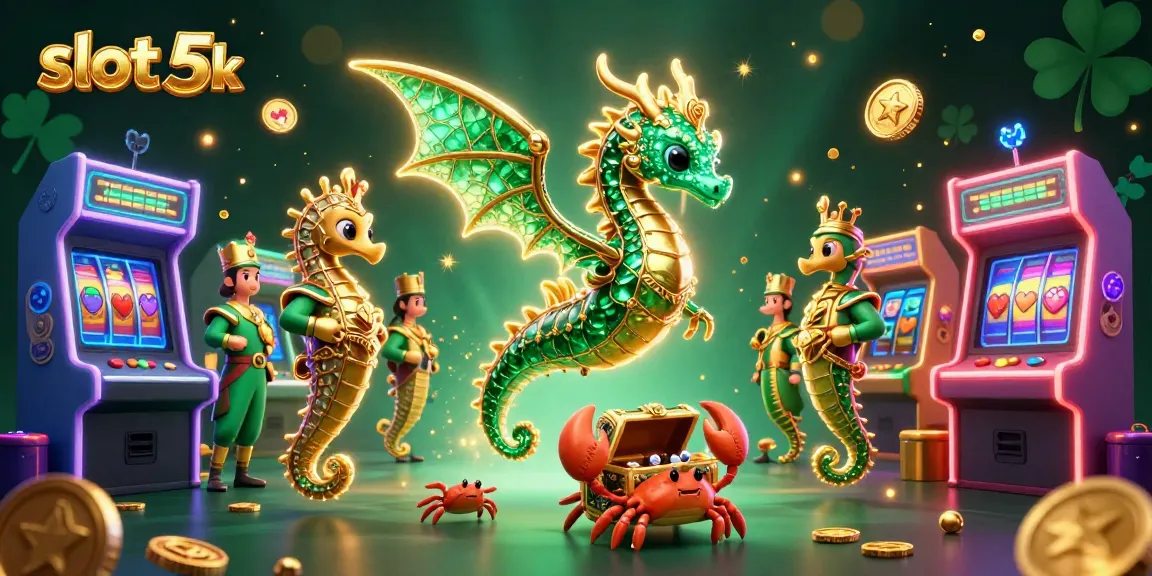 Experience thrilling wins at slot 5k with vibrant game machines and dragon-treasures