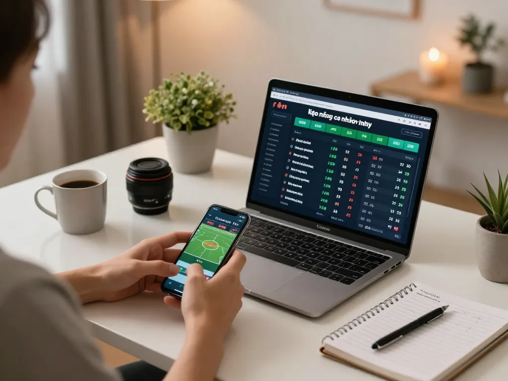 Experience kèo nhà cái hôm nay while betting on sports in a comfortable home office setting