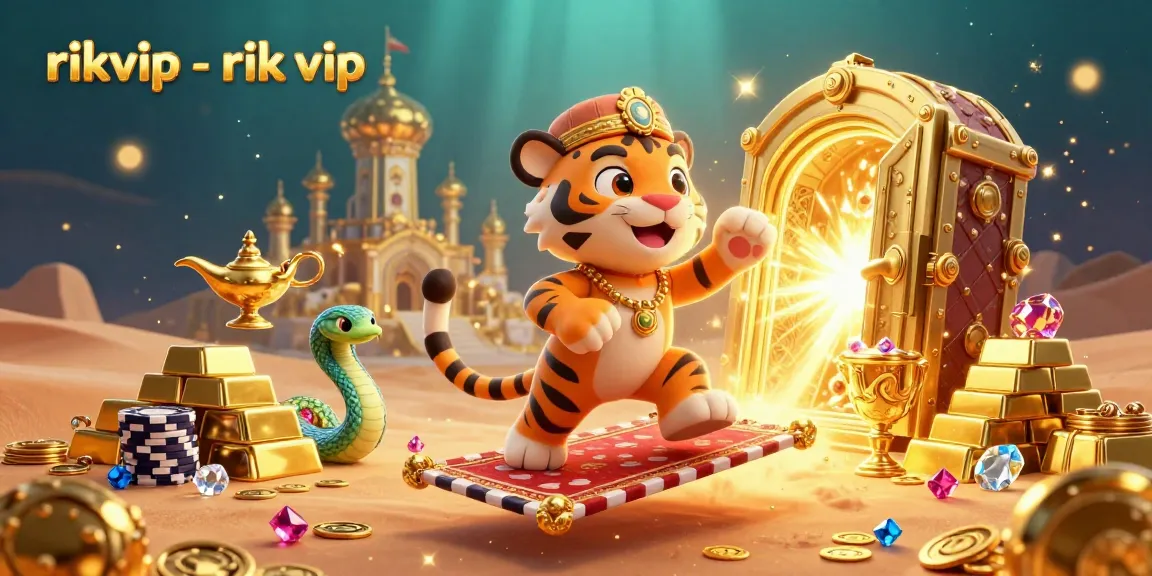 Engage in high-stakes gaming with rikvip - rik vip while the tiger sultan soars on a lavish flying carpet.