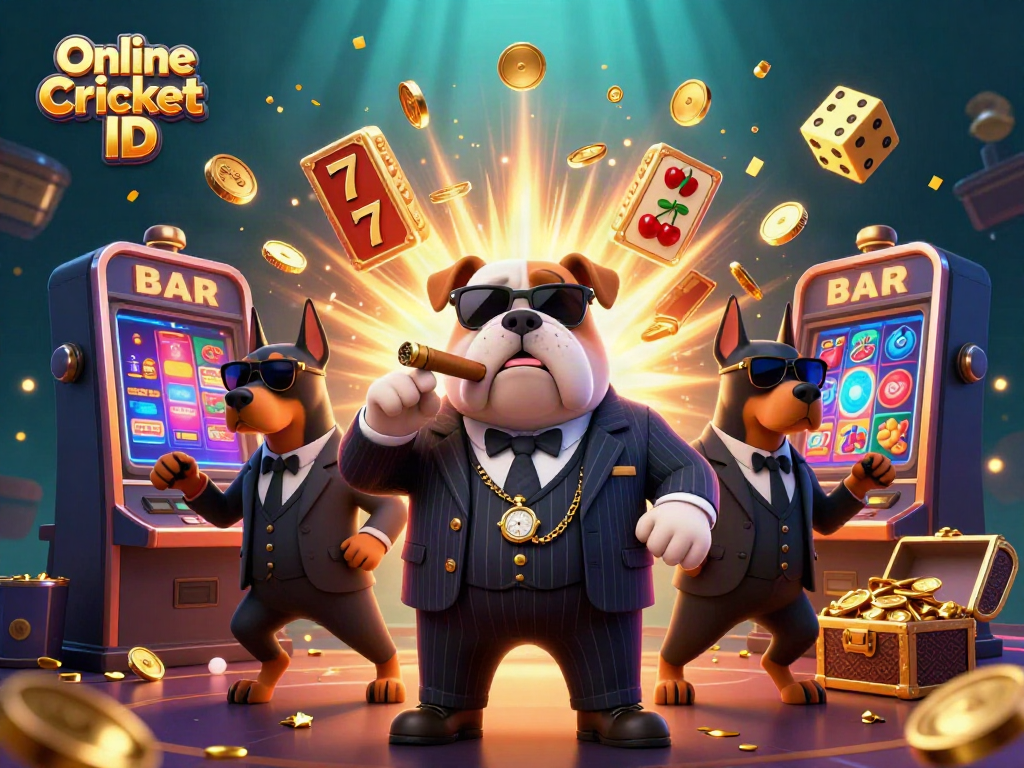 Experience thrilling action with an Online Cricket ID in a vibrant casino scene featuring dynamic game elements.