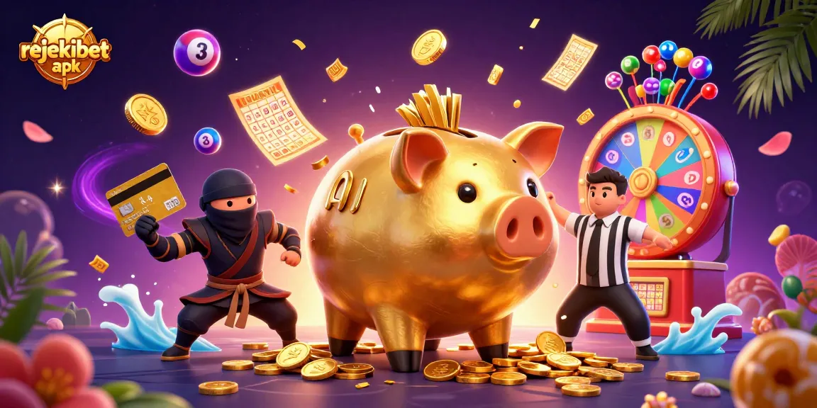 Win big with the rejekibet apk as you enjoy vibrant casino gaming elements in a dynamic 3D scene.