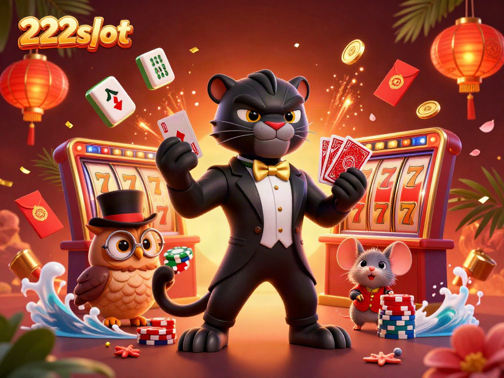 Gambarlah karakter 222slot menghadirkan pengalaman kasino online yang menarik dengan keberuntungan dan strategi bermain.