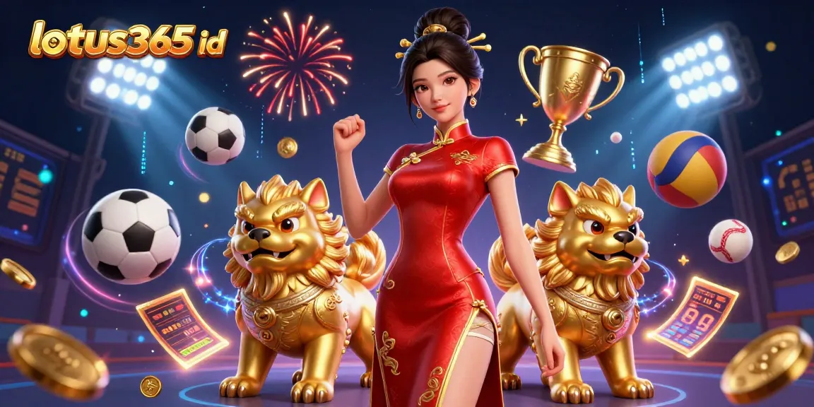 Bet with lotus365 id for a secure, dynamic online gaming experience amidst festive visuals.