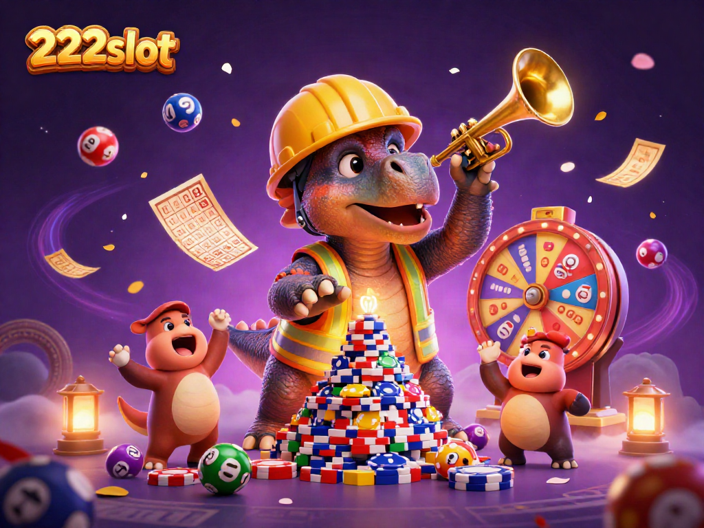 Menyaksikan 222slot saat triceratops membangun tumpukan chip poker dengan permainan yang meriah dan dinamis.