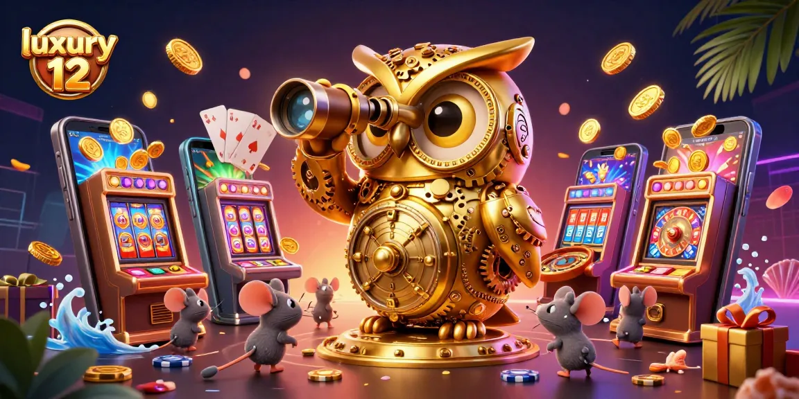 mainkan slot menarik di luxury 12 dengan uang emas dan karakter menarik di kasino