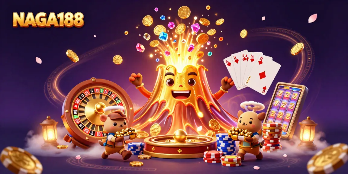 NAGA188 menghadirkan ruang permainan yang berlimpah dengan koin dan harta, menawarkan keseruan bermain di kasino online.