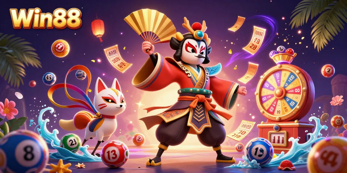 Win88 captivates players with dynamic lottery balls and colorful game elements.