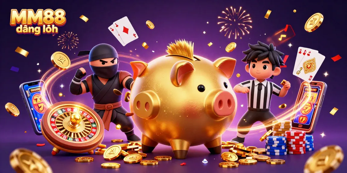 Experience MM88 đăng nhập with exciting casino adventures featuring vibrant 3D characters and dynamic gaming elements.