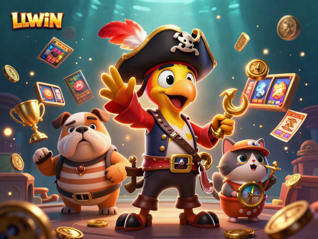 Experience the thrilling world of LLWIN with engaging slots and dynamic characters in ultra-detailed 3D.