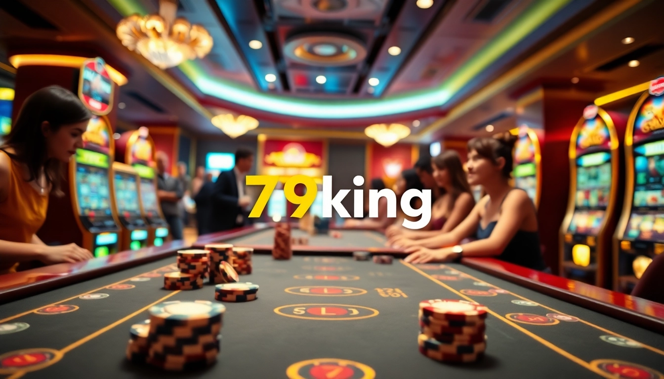 Experience the thrill of winning at 79king casino with luxurious slot machines and vibrant gameplay.
