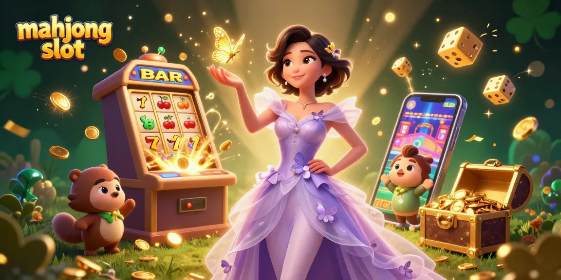 Experience thrilling mahjong slot action with captivating visuals and immersive gameplay elements.