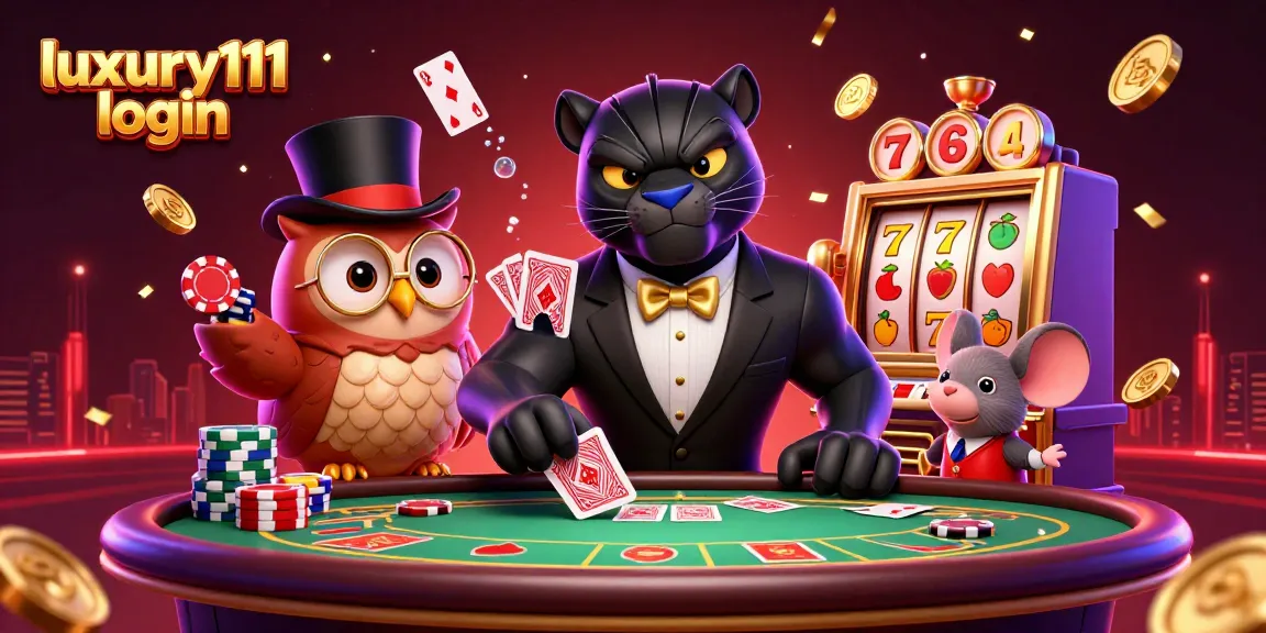 Engage with luxury111 login by enjoying an elevated casino experience with vibrant characters and exciting game elements.