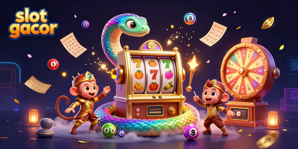Menangkan permainan slot gacor dengan simbol keberuntungan di gambar yang penuh warna ini.