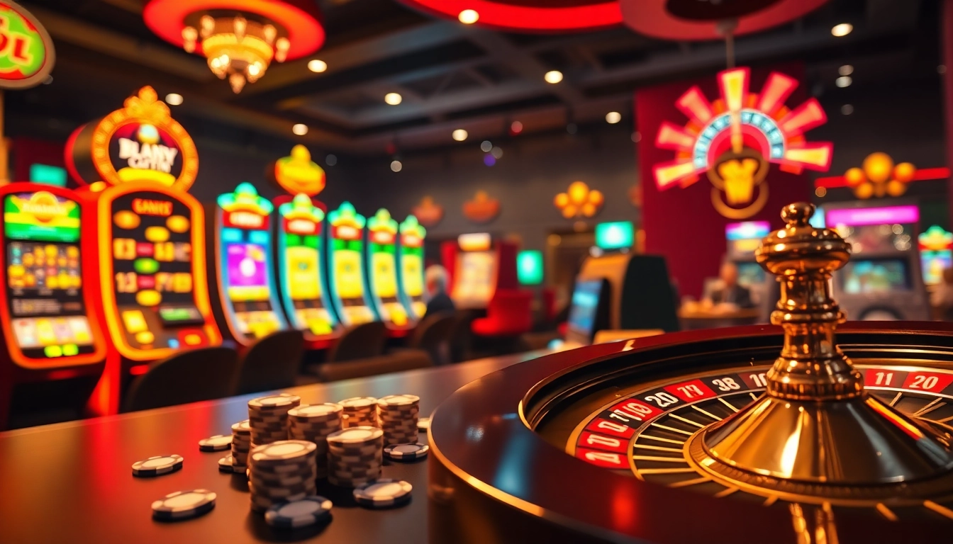 Engaging with Onicplay's online casino games features vibrant slots and poker action.