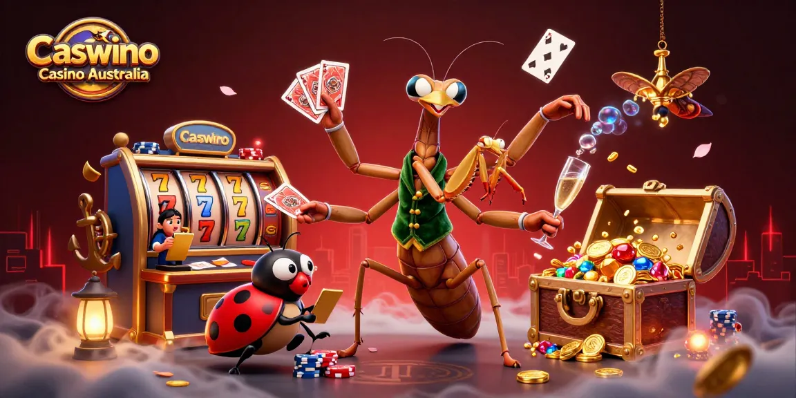 Experience exciting gameplay at Caswino Casino Australia with vibrant characters and engaging elements.