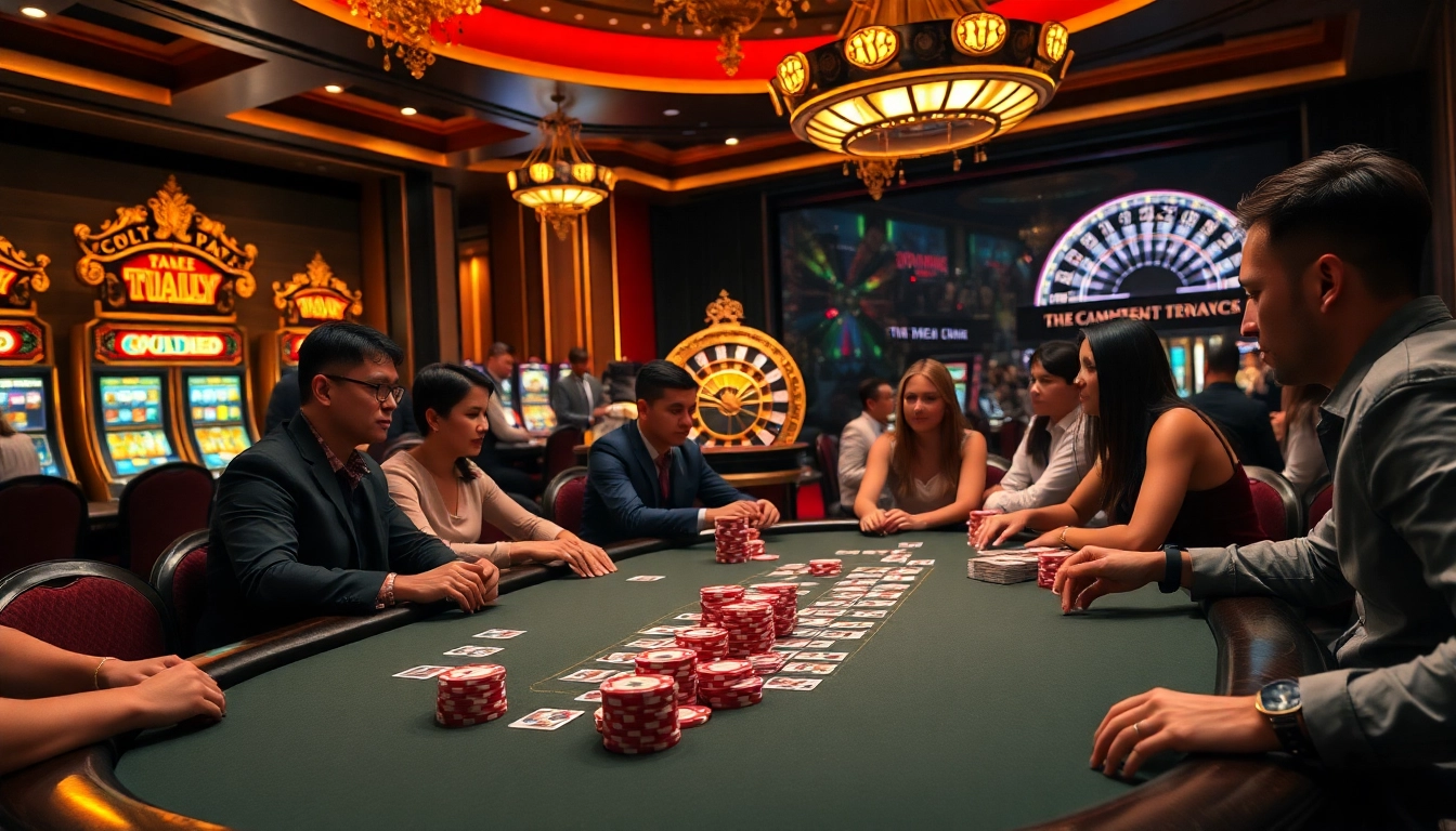 Experience thrilling gaming at https://rr88co.net/ with high-stakes poker and vibrant slot machines.