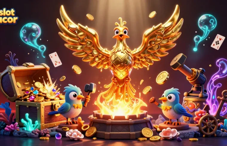 Experience the thrill of toto slot tergacor with dynamic casino elements showcasing winning moments.